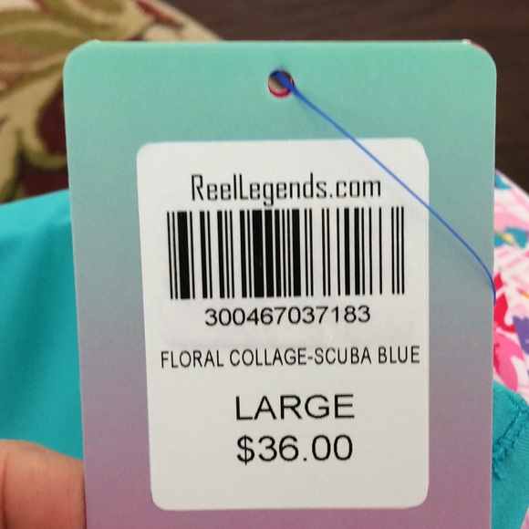 Reel Legends Keep It Cool Swim Top - Picture 4 of 5